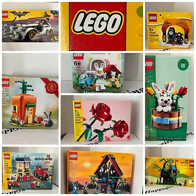 Brand New LEGO SETS EASTER FLOWERS CHRISTMAS & MORE - Choose The Ones You Need • $18.99