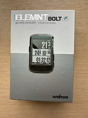 Wahoo ELEMNT Bolt V1 GPS Bike Computer • $85