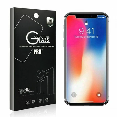 $3.95 • Buy Tempered Glass Screen Protector For Apple IPhone 5 5s SE 6 6s 7 Plus 8 X 11 Pro