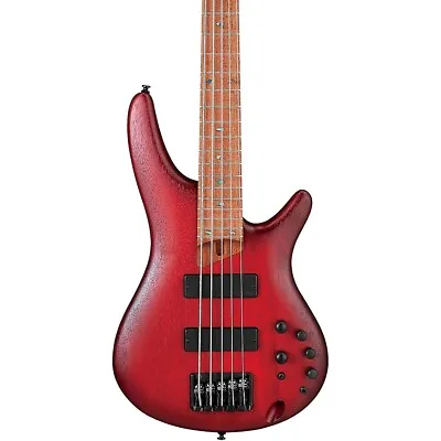 Ibanez SR500E 5-String Electric Bass Blackberry Sunburst Flat • $749.99