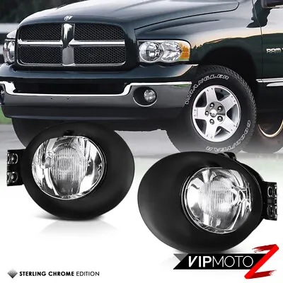 02-08 Dodge Ram 1500 2500 3500 Driving Bumper Fog Lamps Lights Pair Right Left • $48.95