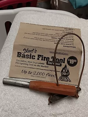 Skeet's Basic Fire Tool Flint Type Fire Starter • $19