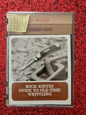 Vintage Buck Knives Whittling Kit • $99