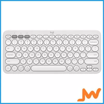 Logitech K380S Pebble Keys 2 Wireless Keyboard - White • $107