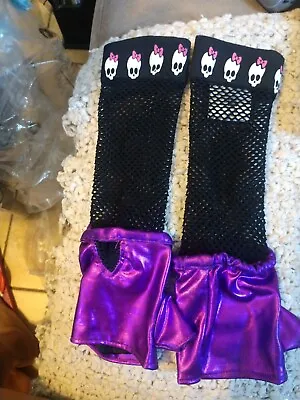 Monster High Clawdeen Gloves Child Costume  One Size Stretch. • $26