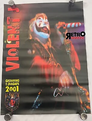 Insane Clown Posse - Violent J GOTJ 2001 Poster 18x24” Gathering Of The Juggalos • $48.69