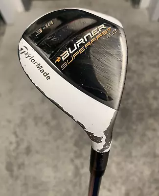 Taylormade Burner Superfast 2.0 3 Hybrid 18 Degree Right Hand Graphite Regular • $27.30