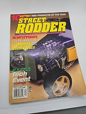 Street Rodder VTG Magazine Lightening And QuadraDeuce December 1995 Ford Custom  • $7.99