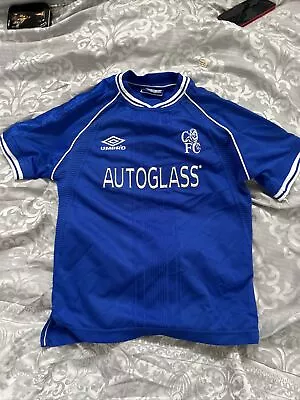 1999 Chelsea Autoglass And Umbro Top Small • £50