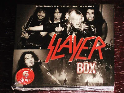 Slayer: Box - Live Radio Broadcast Recordings From The Archives 6 CD Box Set NEW • $29.95