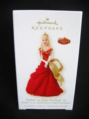 Hallmark Barbie As Eden Starling A Christmas Carol Ornament 2008 • $19