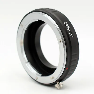 Ai-M42 Macro Adapter For Nikon F Ai D Lens To M42 Screw Pentax Mamiya Camera • £11.32