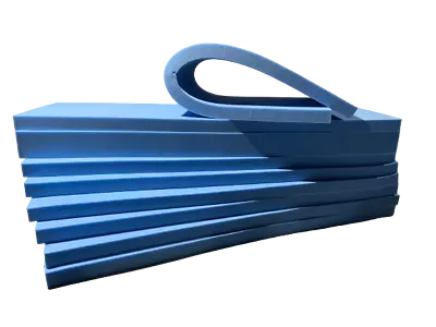 £36.90 • Buy BLUE Firm Quality Foam Cut To Any Size High Density Foam Cushions Seat Pads Firm