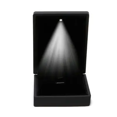 Premuim Pendant Necklace LED Light Gift Box Case Jewelry Display Wedding Supply • £6.90