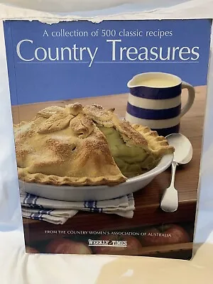 Country Treasures Cookbook CWA The Weekly Times Book Country Women's Association • $25
