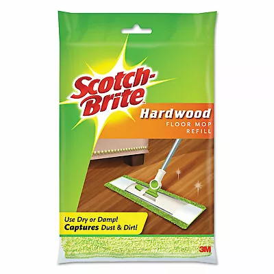 Scotch-Brite Hardwood Floor Mop Refill Microfiber M005R • $12.01