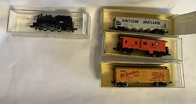 Lot Of 4 Vintage N Scale Minitrix Train Car Lot - With Boxes • $5.99