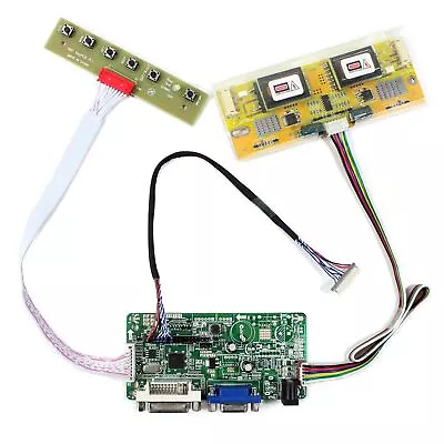 For 12.1inch  LCD Display A121EW02 V0 DVI VGA LCD Controller Board LCD Driver • $24