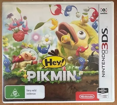 ✿ Nintendo Hey! PIKMIN ✿ 3DS 2DS ✿ AUS PAL ✿ Card In Box ✿ • $65