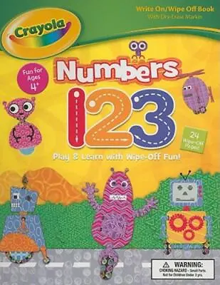 $8.34 • Buy Crayola Numbers 1 2 3 [With Dry Erase Marker] By Intervisual Books