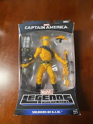 Marvel Legends - Soldiers Of A.I.M. - Captain America - Build A Figure Mandroid • $20