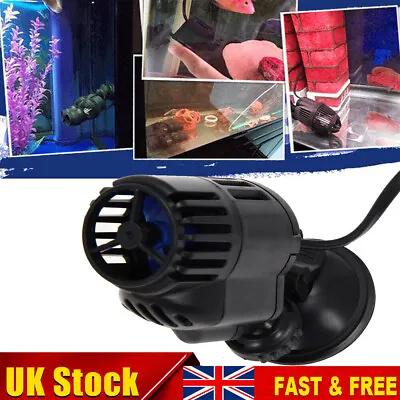 Aquarium Wave Maker Wavemaker Water Pump For Fish Tank Marine Reef 2000L/H UK • £9.59