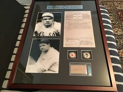 Babe Ruth Autoghaphed/Signed Display JSA & Beckett Authenticated • $8199