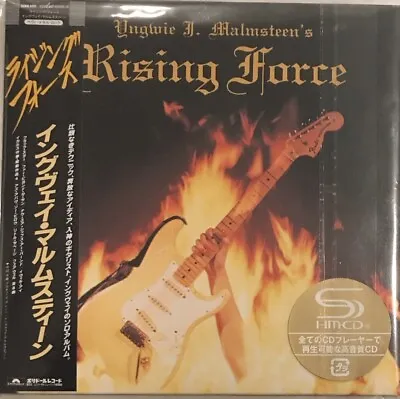 Yngwie Malmsteen -Rising Force CD 2016 Polydor – UICY-77849 [SHM-CD] Japan W OBI • $49.95