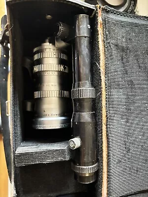 B&H ANGENIEUX-ZOOM 17-68MM F2.2 LENS W/REFLEX VIEWER With B&H CASE-for Repair • $50