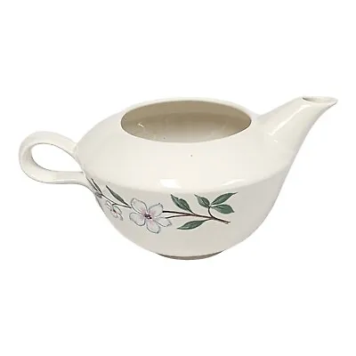 Homer Laughlin Jubilee Shape Debutante Creamer W/ Dogwood Floral Pattern • $18.86