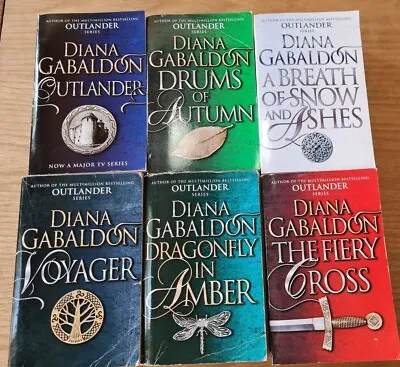 $94.53 • Buy  Diana Gabaldon, Outlander Series, Lot Of 6 X Books (Medium Paperbacks) PRP6