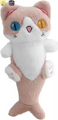 Mermaid Cat Plush Keychain - Adorable Stuffed Animal Pendant Gifts (Pink) • $10