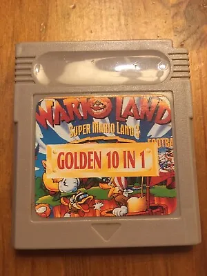 Nintendo Gameboy DMG Wario Land Golden 10 In 1 • £14.95