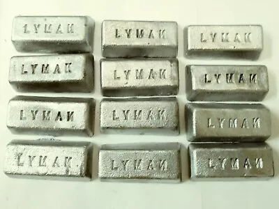 11 LBS - Lyman Mold Lead Bars  For  Fishing Sinkers Lures Toys Bullets. • $23.95