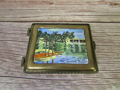 Vintage Kevin Chen Claude Monet Trinket Box No. 282 2001 • $40