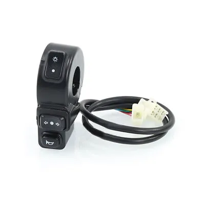 Universal 3 In 1 Turn Signal Light Horn ON/OFF Switch Button Motorcycle Parts • $10.45