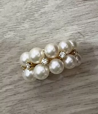 Authentic MIKIMOTO Baby Akoya Pearl Earrings -one Side Only • $599