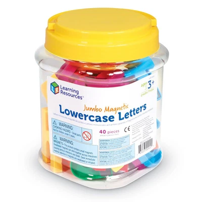 £18.49 • Buy Magnetic Letters Learning Resources Jumbo Lowercase Set Of 40 LER0451 Ages 3+