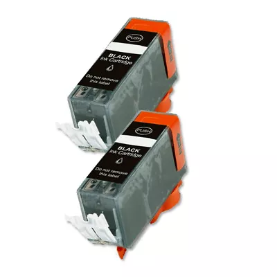 2 BLACK Compatible Ink With Chip For PGI-225 MG5220 MG5320 MG6120 MG6220 MG8120 • $8