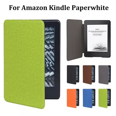 Case Magnetic Cover PU Leather For Kindle Paperwhite 4 10th Generation 2018 New • $16.41