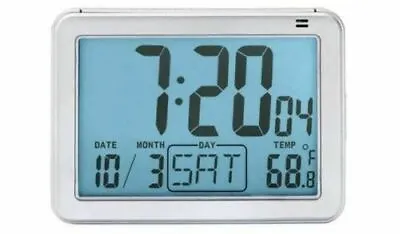 London Clock Company Large Display Digital Alarm Clock 4518440 R • £7.99