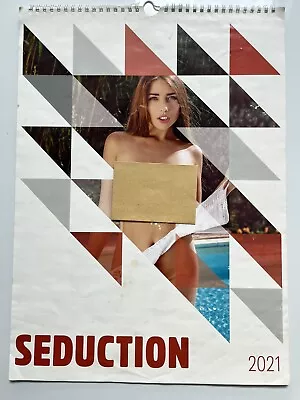 £30 • Buy Glamour Colour Calendar Seduction 2021