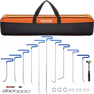 VEVOR 20Pcs Car Push Puller Rods Dent Removal Paintless Tools Repair Hammer Kit • $50.99