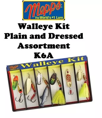 Mepps Walleye Killer Kit Assortment K6A • $41.99