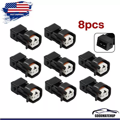 $7.89 • Buy LS1 EV1 To EV6 EV14 USCAR LS2 LS3 LSX LT1 Fuel Injector Connector Adapter 8pcs