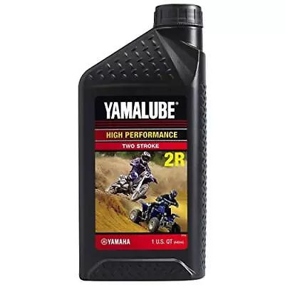 Yamaha LUB-2STRK-R1-12 Yamalube 2R RACE 2-STROKE OIL - 1 One-quart Bottle... • $23.91