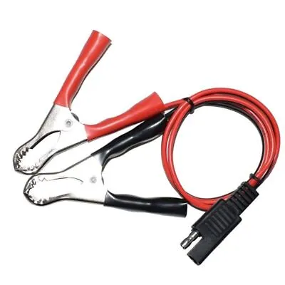 SAE Connector To Alligator Clip Power Cable Battery Charging Cable Length 1M • $10.99