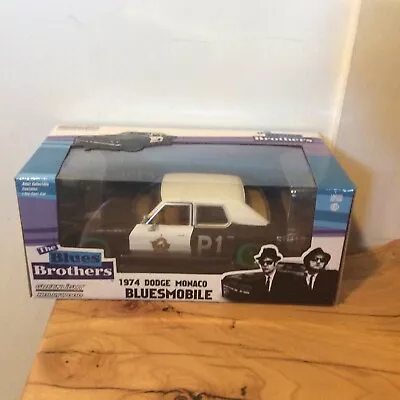 1:24 Greenlight - Chase Green Machine - 1974 Dodge Monaco - Blues Brothers • $77.99