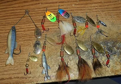 Vintage Mepps Spinner Lot/12 Lures/outstanding Variety! • $4.99