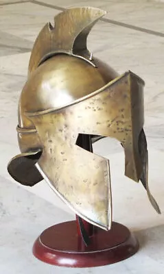 300 King Leonidas Spartan Helmet Warrior Costume Medieval Helmet Liner Gift • $234.10